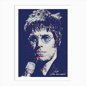 Art Of Liam Dot Art Print