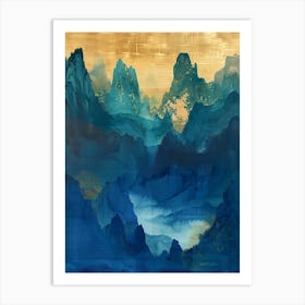 Chinese Mountains 71 Art Print