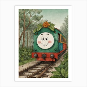 Thomas The Tank Engine Art Print