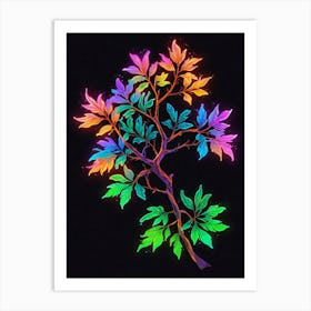 Rainbow Tree 2 Art Print