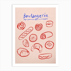 Boulangerie 1 Art Print