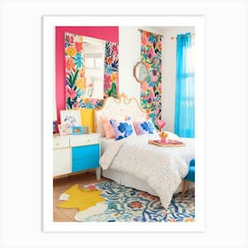 Girl'S Bedroom Art Print