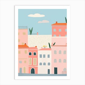 Rome, Italy Colourful View 1 Art Print