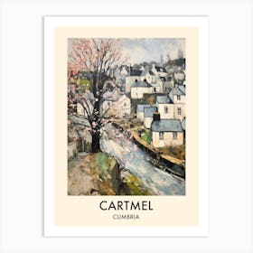 Cartmel (Cumbria) Painting 2 Travel Poster Art Print