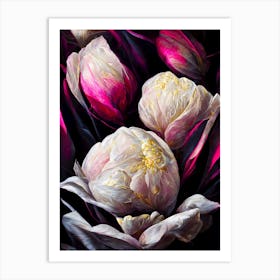 Peonies 4 Art Print