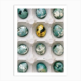 Quail Eggs 1 Art Print