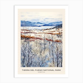 Tierra Del Fuego National Park Argentina 4 Poster Art Print