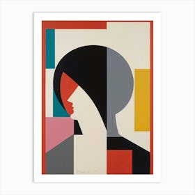 Woman'S Head Art Print