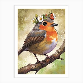 Robin 2 Art Print