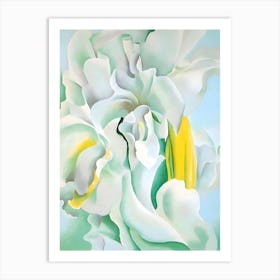 Georgia O'Keeffe, Abstraction,Flower Art Print