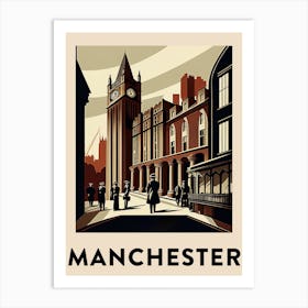 Manchester Art Print