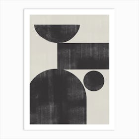 Block Shapes No. 2 Art Print