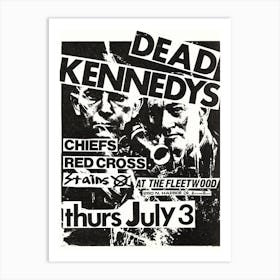 Dead Kennedy'S vintage punk poster Affiche