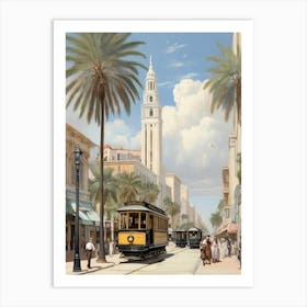 San Francisco Trolley Art Print