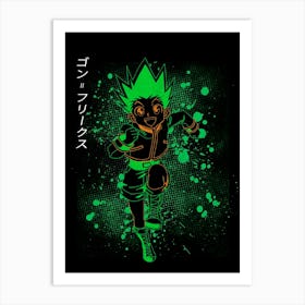 Gon Freecss Art Print