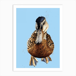 The Duck Art Print