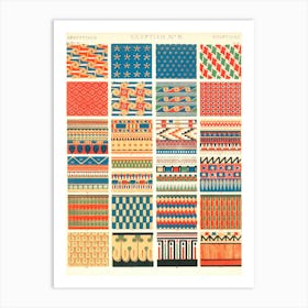 Vintage Pattern, Owen  Jones  Art Print