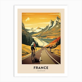 Haute Route France 2 Vintage Hiking Travel Poster Art Print