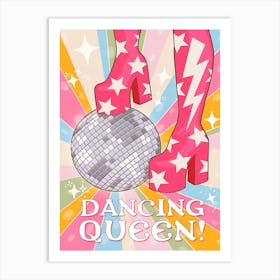 Dancing Queen 2 Art Print