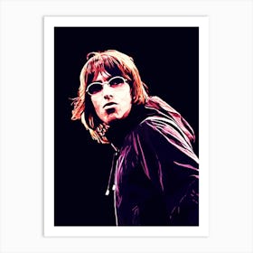 liam gallagher oasis britpop music band 16 Art Print