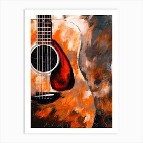 Guitar Art Print