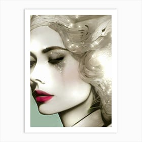 Glamour Woman, Grace Kelly Style Art Print