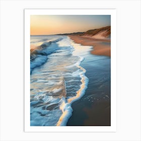 Sunrise At The Beach 3 Art Print