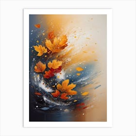 Autumn Leaves 1 Art Print