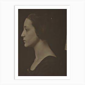 Portrait Of Eva Herrmann, Alfred Stieglitz Art Print