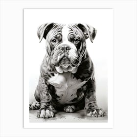 Canine Capers Art Print