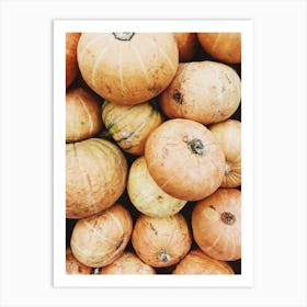 Pumpkins 2 Art Print