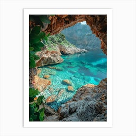 Cave In Ibiza 1 Art Print