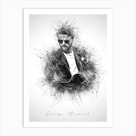 George Michael Art Print