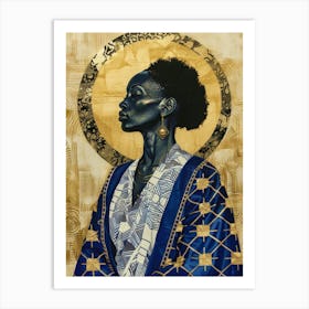 African Woman 77 Art Print