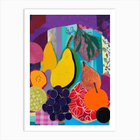 Fruit Bowl Art Print