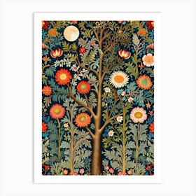 William Morris Tree Of Life 31 Art Print