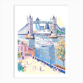 London Bridge 4 Art Print