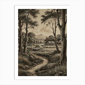 Scottish Landscape Art Print