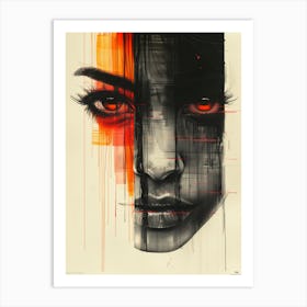 'The Face' Art Print