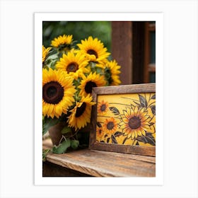 Sunflowers 4 Art Print