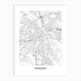 Warsaw Art Print