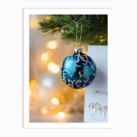 Merry Christmas 6 Art Print