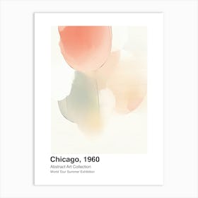 World Tour Exhibition, Abstract Art, Chicago, 1960 9 Art Print