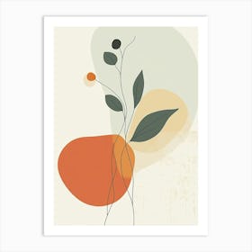 Abstract Flower 58 Art Print