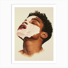 Face Mask 1 Art Print