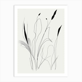 Grasses 1 Art Print