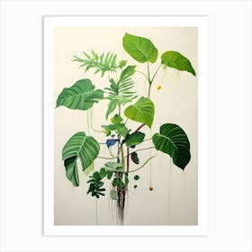 Tropical Plant 1 Art Print