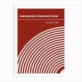 Bauhaus Exhibition poster 11 Affiche