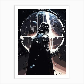 Darth Vader Star Wars movie 4 Art Print