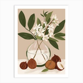 Figs In A Vase Art Print